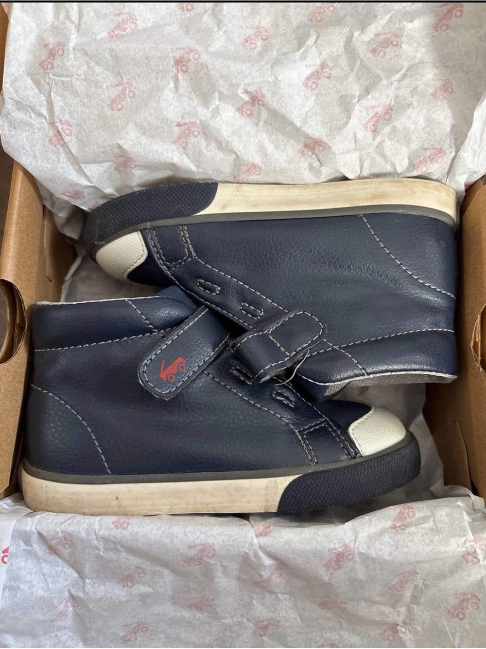 See Kai Run Drew Navy size 8 toddler shoes